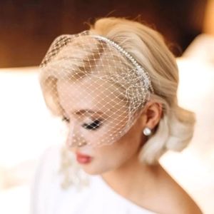 White wedding veil